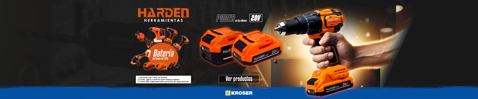 A batería HARDEN